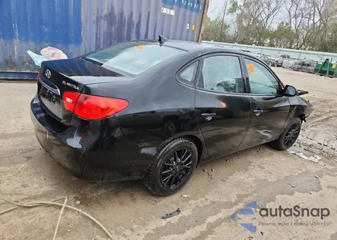 2010 Hyundai Elantra Blue из США, поврежденный, VIN KMHDU4AD0AU177894